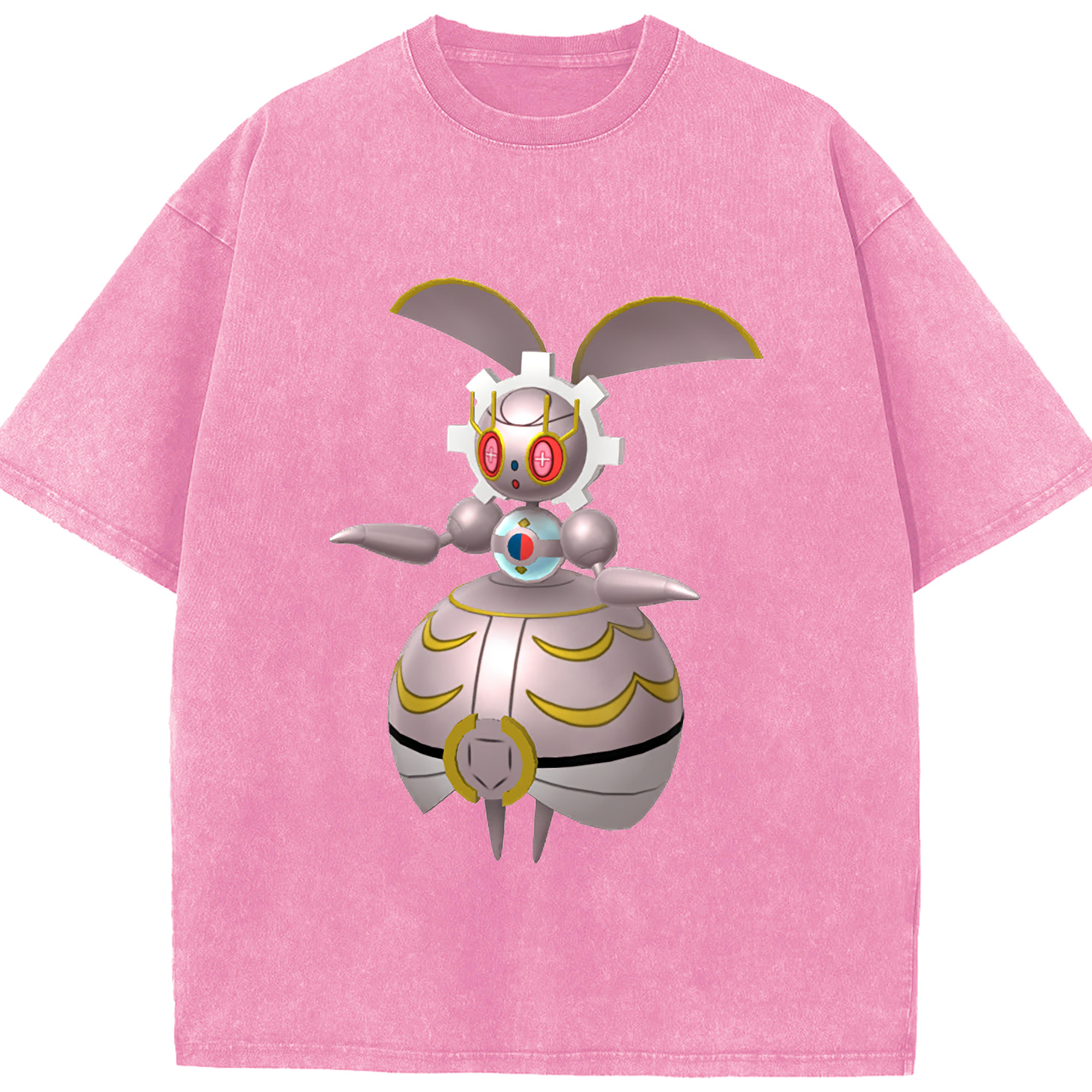 （画像用） ポケットモンスター Pokémon 綿100% ヴィンテージ風 半袖Tシャツ（フロントプリント）